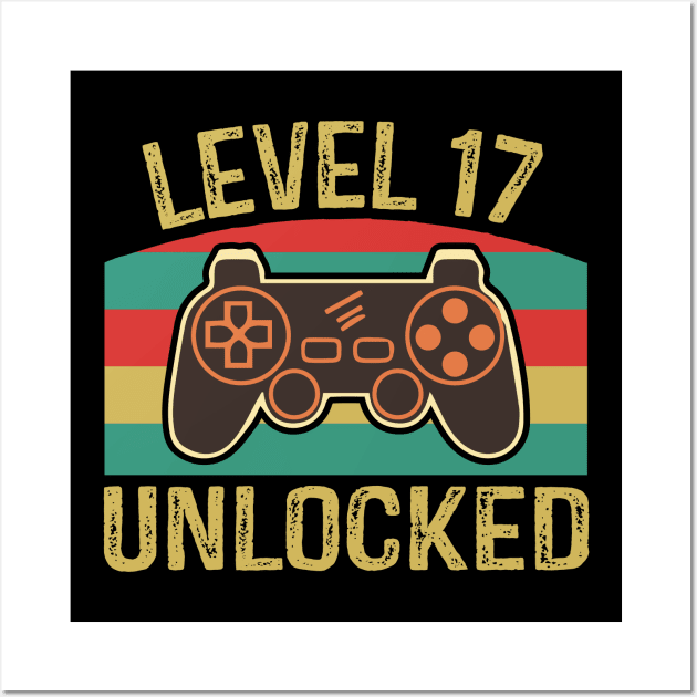 Level 17 Unlocked Wall Art by RW